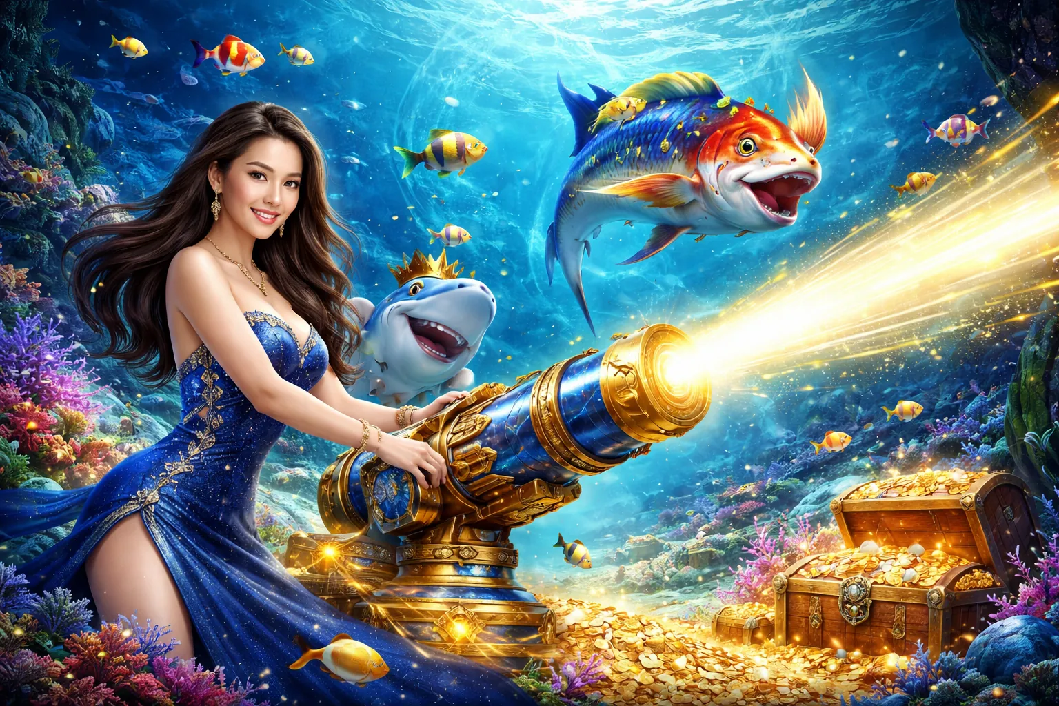 Hình ảnh chính game bắn cá tại Bong Vip
